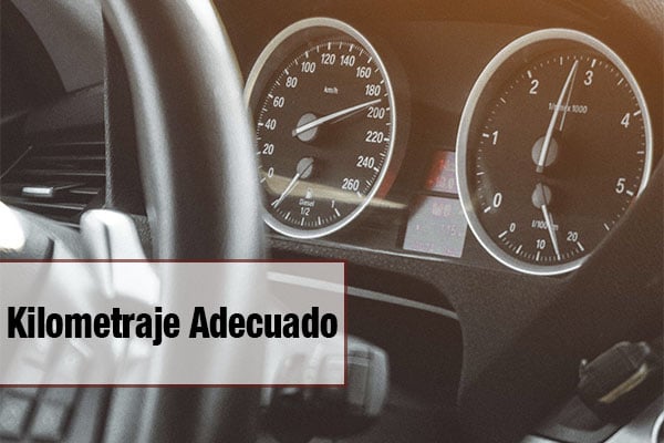 El kilometraje adecuado para comprar un coche de segunda mano