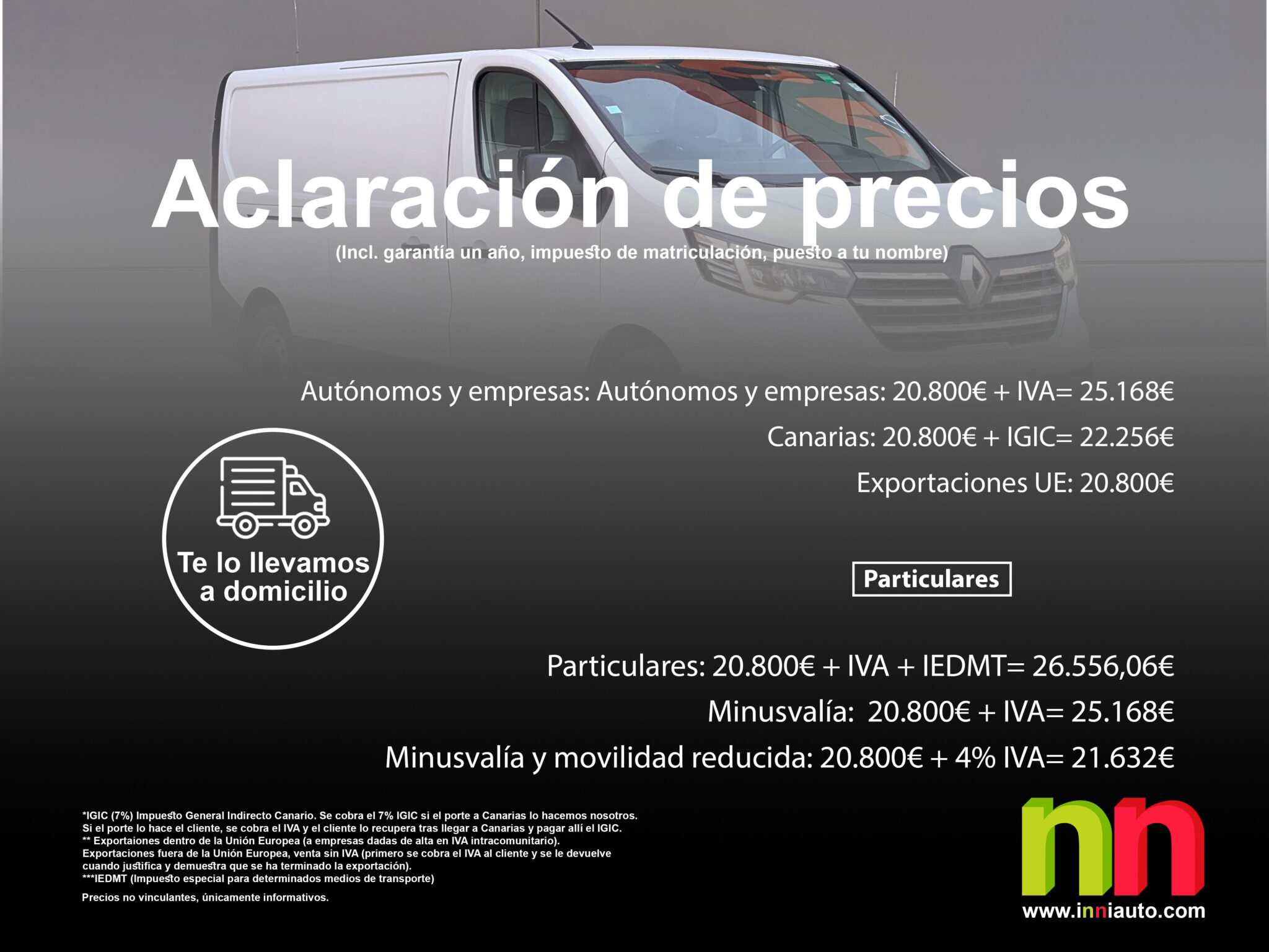 RENAULT Trafic L2H1 FG 30 2.0DCI 130cv