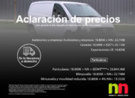 MERCEDES Vito Compact FG AUTO 114CDI 136cv + DOS PLAZAS + DOBLE PUERTA LATERAL